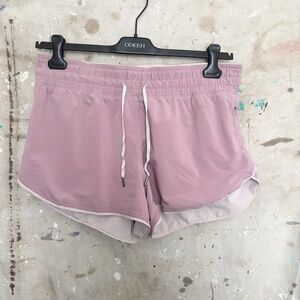 Lululemon Choose a Side Short Reversible 3", Pink Taupe / Bliss